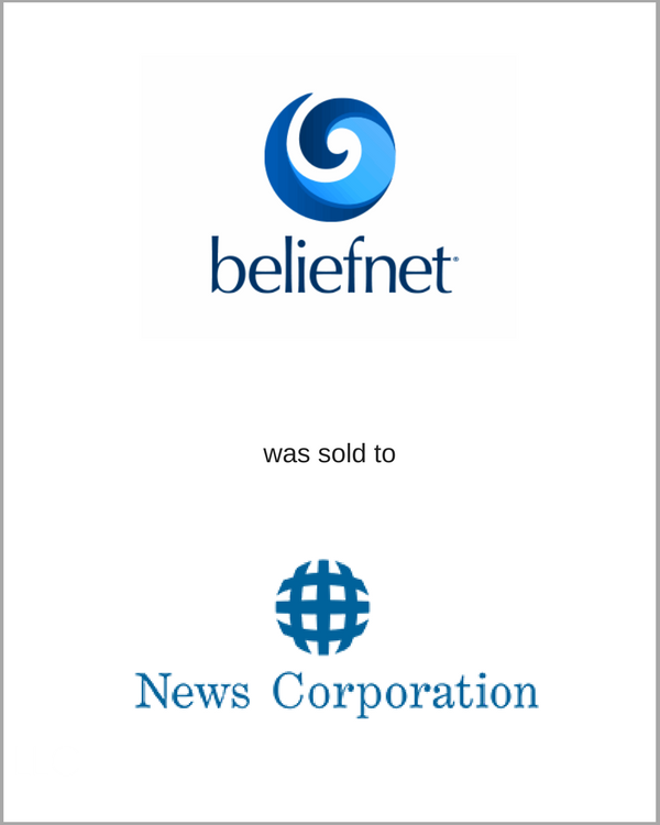 BeliefNet was sold to News Corporation