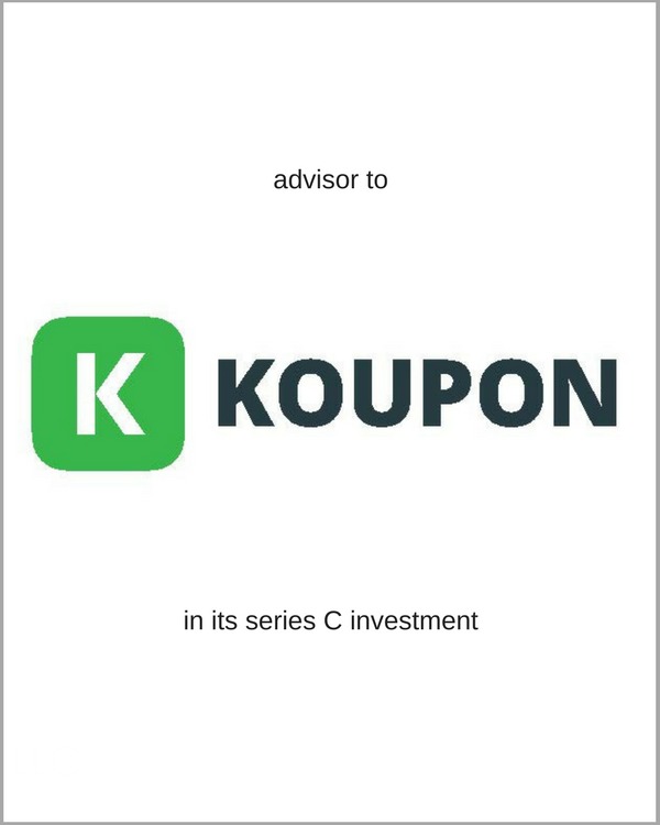 Triangle Capital advised Koupon in its Series C Investment
