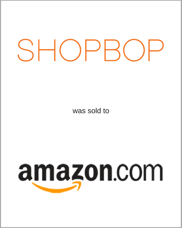 SHOPBOP was sold to Amazon.com