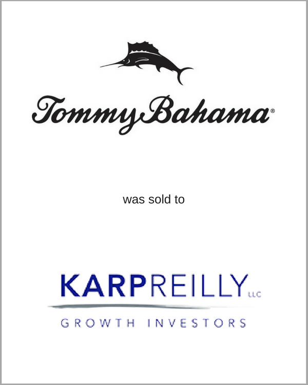 Tommy Bahama was sold to KarpReilly, LLC
