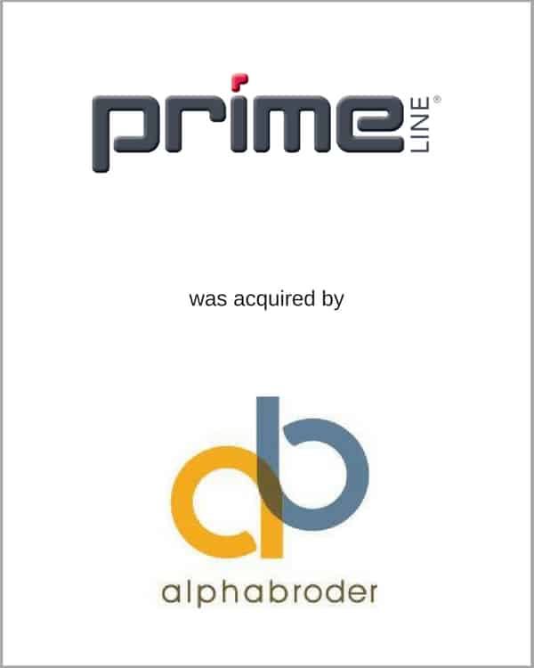 Primeline.com was acquired by alphabroder